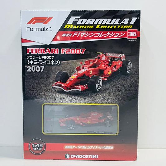 おもちゃ・玩具 [単品] 1/43 FERRARI F2007 2007 Formula 1 Australian Grand Prix(レッド) 「F1マシンコレクション全国版 36」 同梱品 FERRARI F2007 2007 Formula 1 Australian Grand Prix(レッド) 1/43スケール 全国版 36【加古川物流】