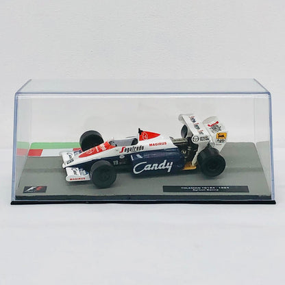 おもちゃ・玩具 [単品] 1/43 TOLEMAN TG184 Segafredo #19(ホワイト×ブルー×レッド) 「F1マシンコレクション全国版 第11号」 同梱品 TOLEMAN TG184 Segafredo #19 1/43スケール 11【加古川物流】
