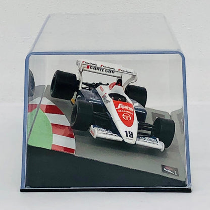 おもちゃ・玩具 [単品] 1/43 TOLEMAN TG184 Segafredo #19(ホワイト×ブルー×レッド) 「F1マシンコレクション全国版 第11号」 同梱品 TOLEMAN TG184 Segafredo #19 1/43スケール 11【加古川物流】