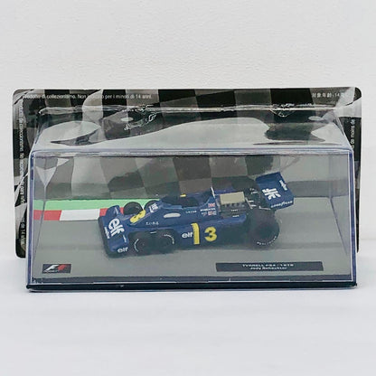 おもちゃ・玩具 [単品] 1/43 Tyrrell P34 6 Wheeler 1976 elf #3(ブルー) 「F1マシンコレクション全国版 第10号」 同梱品 Tyrrell P34 6 Wheeler 1976 #3 1/43スケール 10【加古川物流】