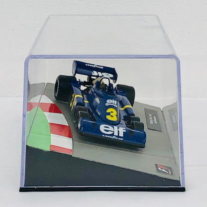 おもちゃ・玩具 [単品] 1/43 Tyrrell P34 6 Wheeler 1976 elf #3(ブルー) 「F1マシンコレクション全国版 第10号」 同梱品 Tyrrell P34 6 Wheeler 1976 #3 1/43スケール 10【加古川物流】