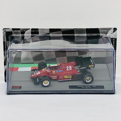おもちゃ・玩具 [単品] 1/43 FERRARI 126 C3 1983 Agip #28(レッド) 「F1マシンコレクション全国版 第66号」 同梱品 FERRARI 126 C3 1983 Agip #28 1/43スケール 66【加古川物流】