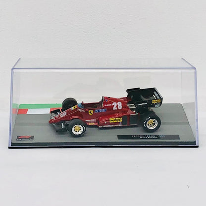 おもちゃ・玩具 [単品] 1/43 FERRARI 126 C3 1983 Agip #28(レッド) 「F1マシンコレクション全国版 第66号」 同梱品 FERRARI 126 C3 1983 Agip #28 1/43スケール 66【加古川物流】