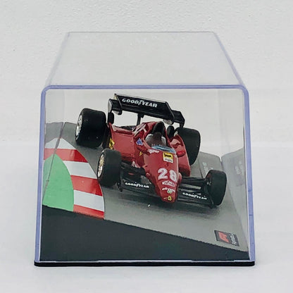 おもちゃ・玩具 [単品] 1/43 FERRARI 126 C3 1983 Agip #28(レッド) 「F1マシンコレクション全国版 第66号」 同梱品 FERRARI 126 C3 1983 Agip #28 1/43スケール 66【加古川物流】