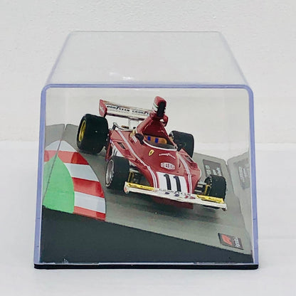 おもちゃ・玩具 [単品] 1/43 FERRARI 312 B3 1975 Brazilian Grand Prix Agip #11(レッド×シルバー×ホワイト) 「F1マシンコレクション全国版」 第53号同梱品 FERRARI 312 B3 1975 Brazilian Grand Prix Agip #11 1/43スケール 53【加古川物流】