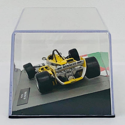 おもちゃ・玩具 [単品] 1/43 RENAULT RE30 1981 elf #15(イエロー×ホワイト) 「F1マシンコレクション全国版」 第131号同梱品 RENAULT RE30 1981 elf #15 1/43スケール 131【加古川物流】