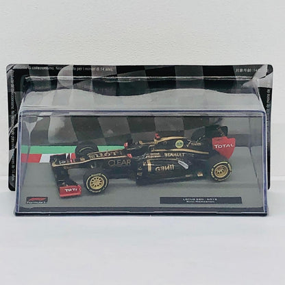 おもちゃ・玩具 [単品] 1/43 LOTUS E20 2012 CLEAR #9(ブラック×ゴールド) 「F1マシンコレクション全国版」 第87号同梱品 LOTUS E20 2012 CLEAR #9 1/43スケール 87【加古川物流】