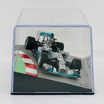 おもちゃ・玩具 [単品] 1/43 メルセデス F1 W05 Hybrid 2014 #14 PETRONAS(シルバー×グリーン) 「F1マシンコレクション全国版」 第18号同梱品 メルセデス F1 W05 Hybrid 2014 #14 1/43スケール 18【加古川物流】