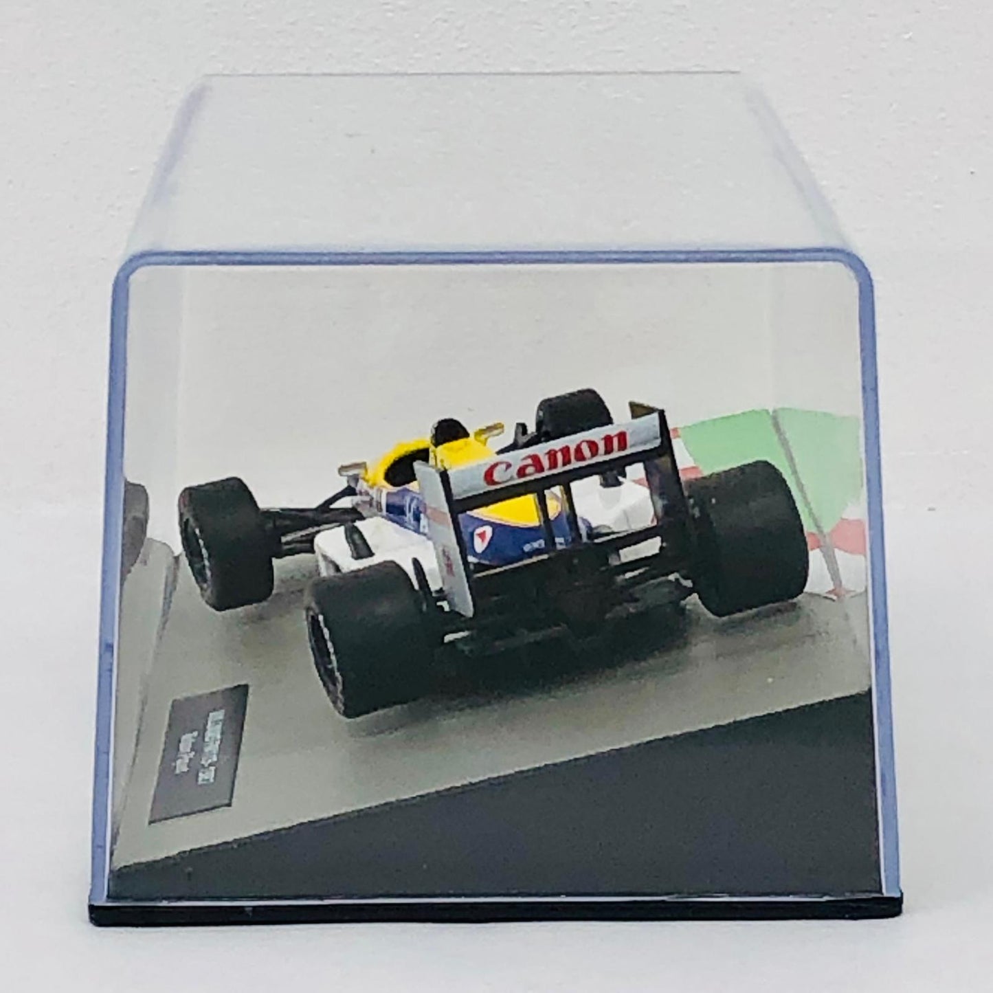 おもちゃ・玩具 [単品] 1/43 WILLIAMS FW11B 1987 Nelson Piquet Canon #6(イエロー×ホワイト×ブルー) 「F1マシンコレクション全国版」 第17号同梱品 WILLIAMS FW11B 1987 #6 1/43スケール 17【加古川物流】
