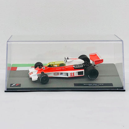 おもちゃ・玩具 [単品] 1/43 マクラーレン M23 1976 TEXACO #11(ホワイト×レッド) 「F1マシンコレクション全国版」 第16号同梱品 マクラーレン M23 1976 #1 1/43スケール 16【加古川物流】