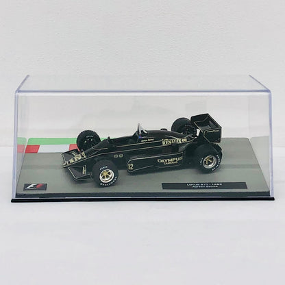 おもちゃ・玩具 [単品] 1/43 ロータス 97T 1985 OLYMPUS CAMERAS #12(ブラック) 「F1マシンコレクション全国版」 第13号同梱品 ロータス 97T 1985 OLYMPUS CAMERAS #12 1/43スケール 13【加古川物流】