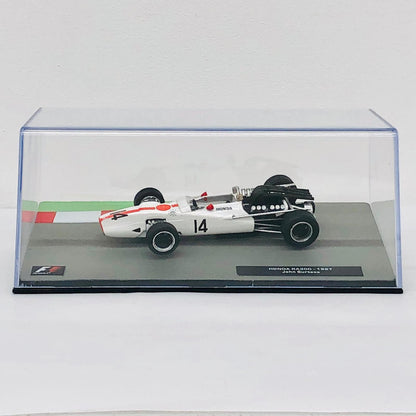 おもちゃ・玩具 [単品] 1/43 ホンダ RA300 1967 #14(ホワイト×レッド) 「F1マシンコレクション全国版」 第12号同梱品 ホンダ RA300 1967 #14 1/43スケール 12【加古川物流】
