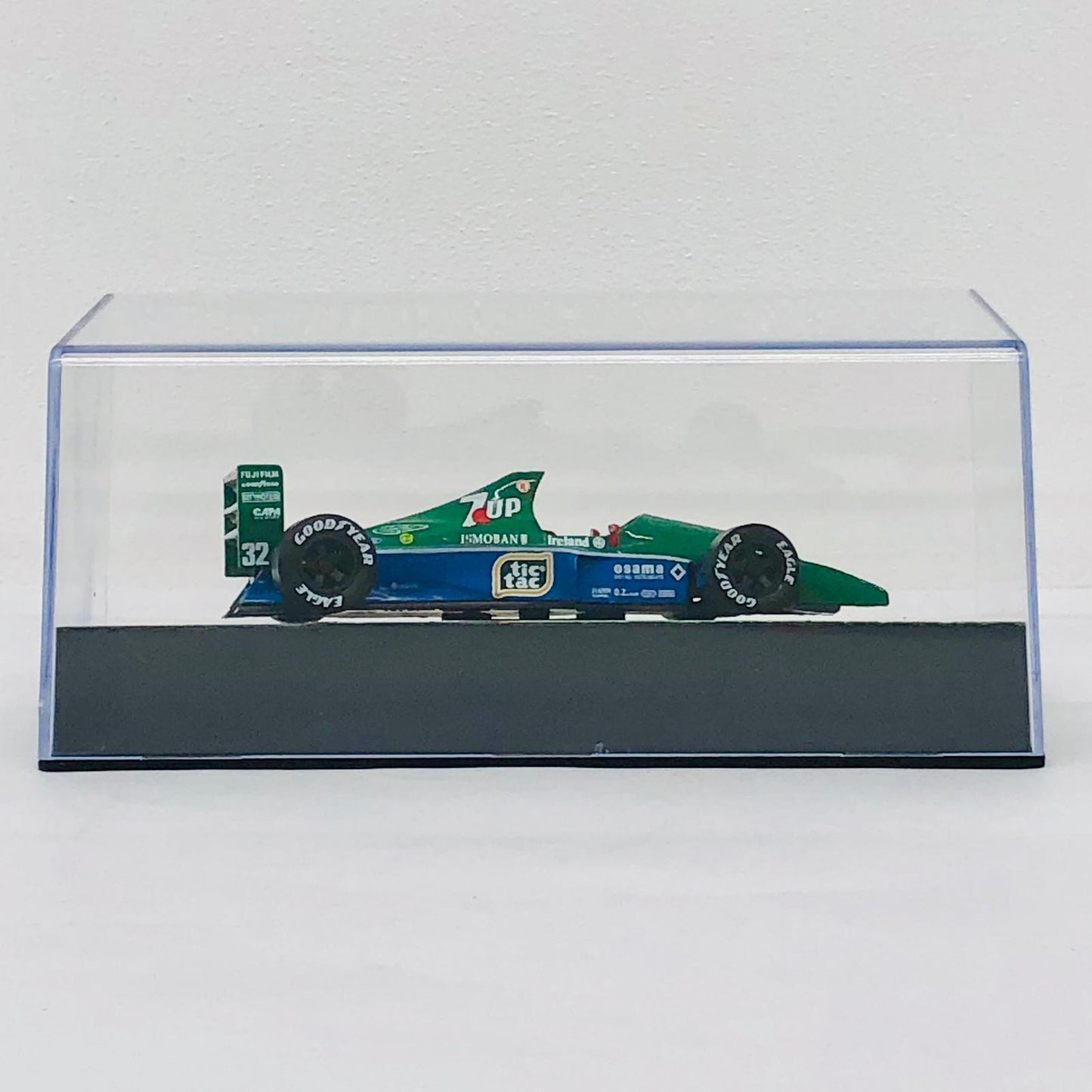 おもちゃ・玩具 [単品] 1/43 ジョーダン 191 1991 7up #32(グリーン×ブルー) 「F1マシンコレクション全国版」 第22号同梱品 ジョーダン 191 1991 7up #32 1/43スケール 22【加古川物流】