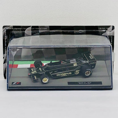 おもちゃ・玩具 [単品] 1/43 LOTUS79-1978 Mario AnDretti OLYMPUS #5(ブラック×ゴールド) 「F1マシンコレクション全国版」 第21号同梱品 LOTUS79-1978 OLYMPUS #5 1/43スケール 21【加古川物流】