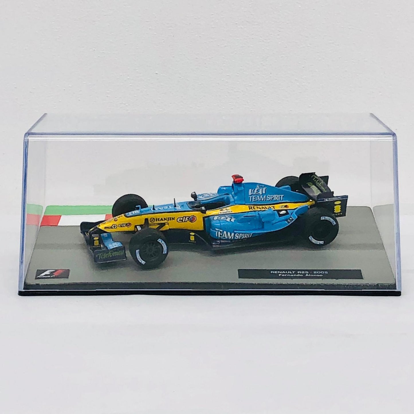 おもちゃ・玩具 [単品] 1/43 ルノー R25 2005 HANJIN #5(ブルー×イエロー) 「F1マシンコレクション全国版」 第20号同梱品 ルノー R25 2005 #5 1/43スケール 20【加古川物流】