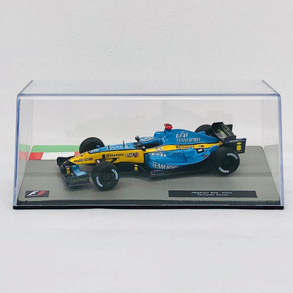 おもちゃ・玩具 [単品] 1/43 ルノー R25 2005 HANJIN #5(ブルー×イエロー) 「F1マシンコレクション全国版」 第20号同梱品 ルノー R25 2005 #5 1/43スケール 20【加古川物流】