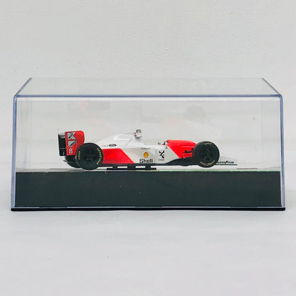 おもちゃ・玩具 [単品] 1/43 McLAREN MP 4/8-1993 Ayrtin Senna Shell #8(ホワイト×レッド) 「F1マシンコレクション全国版」 第19号同梱品 McLAREN MP 4/8-1993 Ayrtin Senna Shell #8 1/43スケール 19【加古川物流】