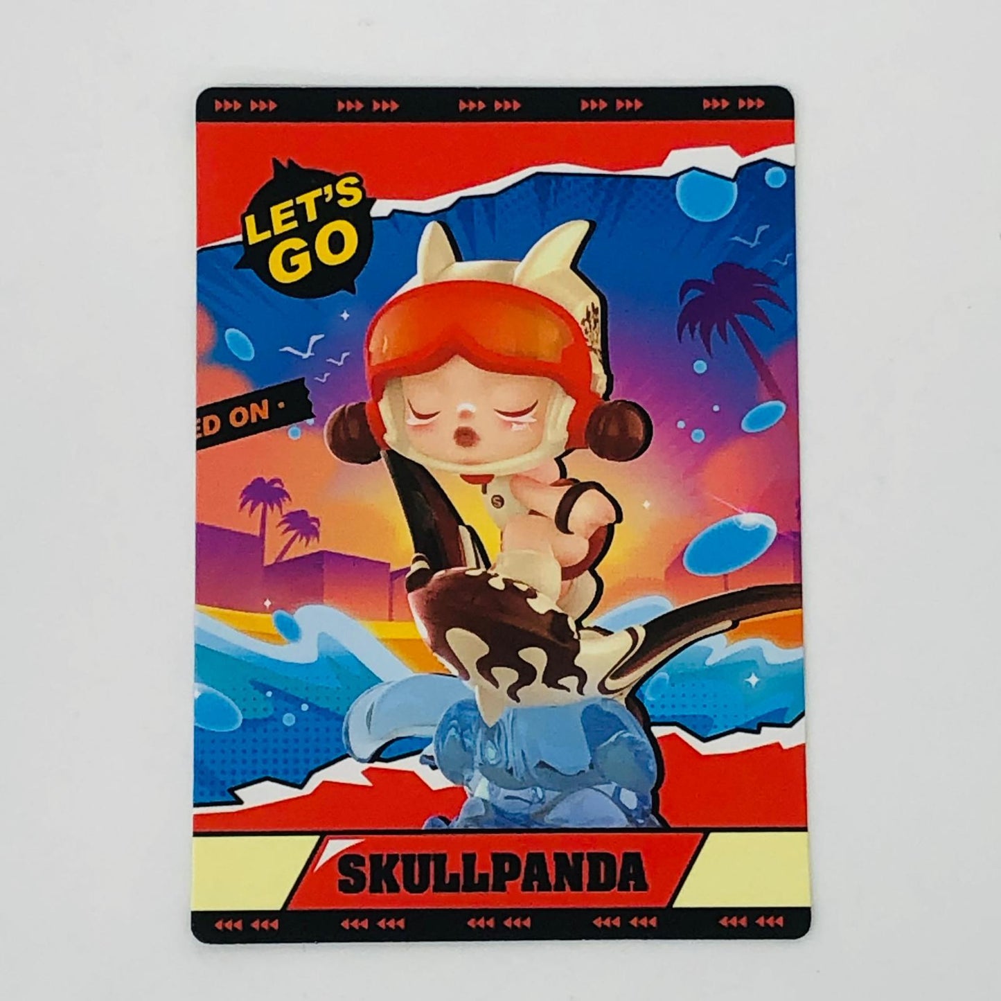 フィギュア SKULLPANDA 「POPMART POPCAR WATER PARTY シリーズ」 SKULLPANDA POPCAR WATER PARTY【フィギュア】【加古川物流】