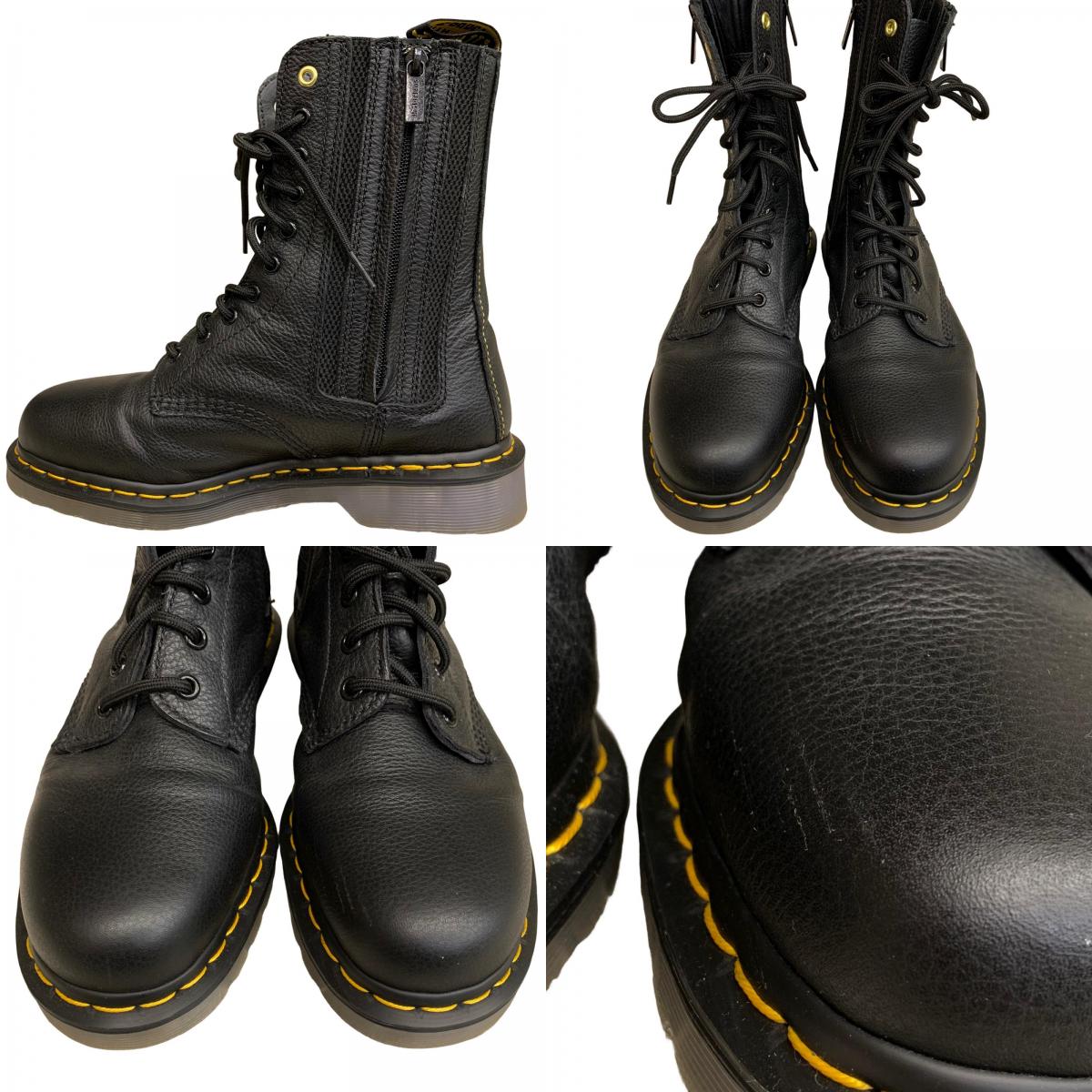 Dr.Martens | ドクターマーチン Yohji Yamamoto ブーツ 1490 DOUBLE ZIP ブラック 27cm サイズ：27【瀬戸大橋店】