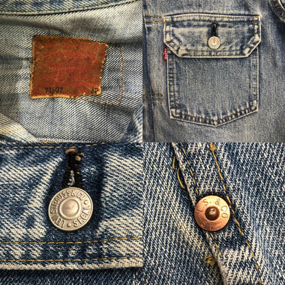 Levi's | リーバイス 71507XX ボタン裏刻印 J02 デニム インディゴ【瀬戸大橋店】