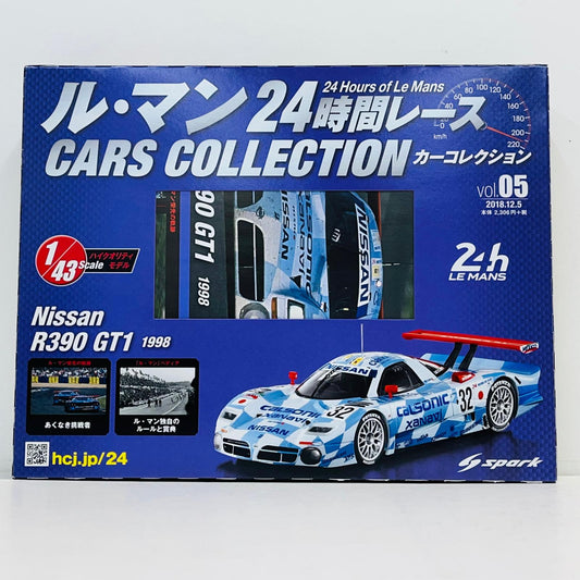 おもちゃ・玩具 [単品] 1/43 Nissan R390 GT1 3rd Le Mans 1998 clarion #32(ブルー×ライトブルー×レッド) 「ル・マン24時間レースカーコレクション vol.05」 同梱品 Nissan R390 GT1 3rd Le Mans 1998 clarion #32 VOL.05同梱品【加古川物流】