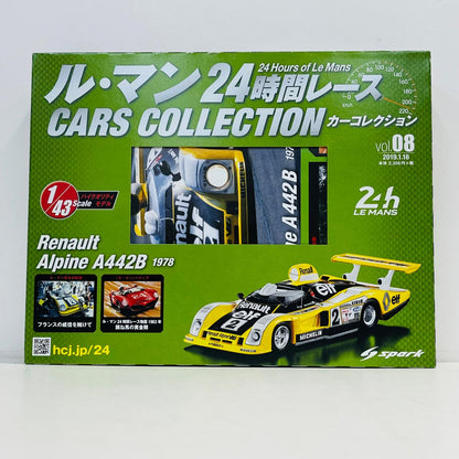 おもちゃ・玩具 [単品] 1/43 RENAULT ALPINE A442B Winner Le Mans 1978 #2(イエロー×ホワイト) 「ル・マン24時間レースカーコレクション 8」 同梱品 RENAULT ALPINE A442B Winner Le Mans 1978 #2 VOL.08同梱品【加古川物流】