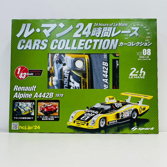 おもちゃ・玩具 [単品] 1/43 RENAULT ALPINE A442B Winner Le Mans 1978 #2(イエロー×ホワイト) 「ル・マン24時間レースカーコレクション 8」 同梱品 RENAULT ALPINE A442B Winner Le Mans 1978 #2 VOL.08同梱品【加古川物流】