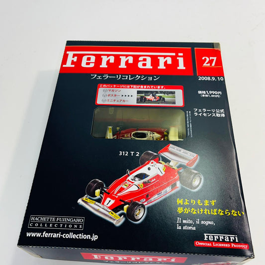 おもちゃ・玩具 1/43 アシェット フェラーリコレクション 27 FERRARI 312T2 FERRARI 312T2 27【加古川物流】