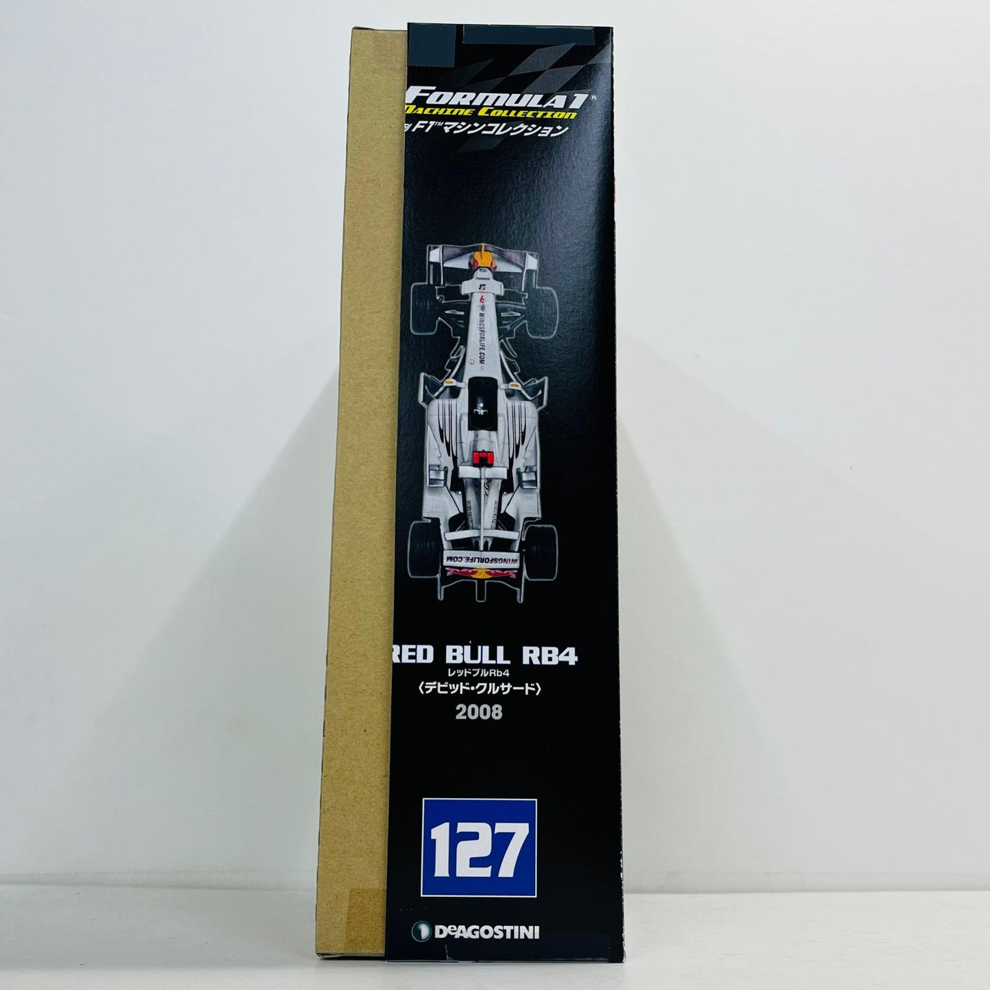 おもちゃ・玩具 [単品] 1/43 RED BULL RB4 デビッド・クルサード 2008 レッドブル「F1マシンコレクション全国版 127」 同梱品 RED BULL RB4 第127号同梱品【加古川物流】