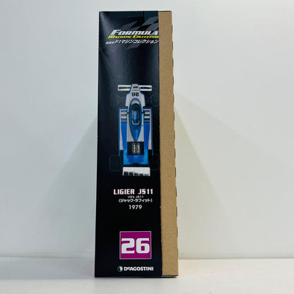 おもちゃ・玩具 [単品] 1/43 LIGIER JS11 1979 Jacques Laffite elf #26(ブルー×ホワイト) 「F1マシンコレクション全国版 26」 同梱品 LIGIER JS11 1979 Jacques Laffite elf #26(ブルー×ホワイト) 1/43スケール 第26号同梱品【加古川物流】