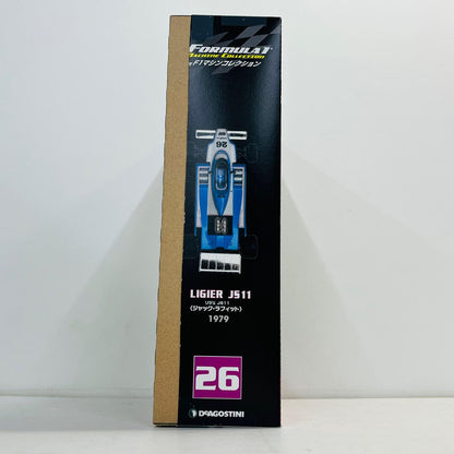 おもちゃ・玩具 [単品] 1/43 LIGIER JS11 1979 Jacques Laffite elf #26(ブルー×ホワイト) 「F1マシンコレクション全国版 26」 同梱品 LIGIER JS11 1979 Jacques Laffite elf #26(ブルー×ホワイト) 1/43スケール 第26号同梱品【加古川物流】