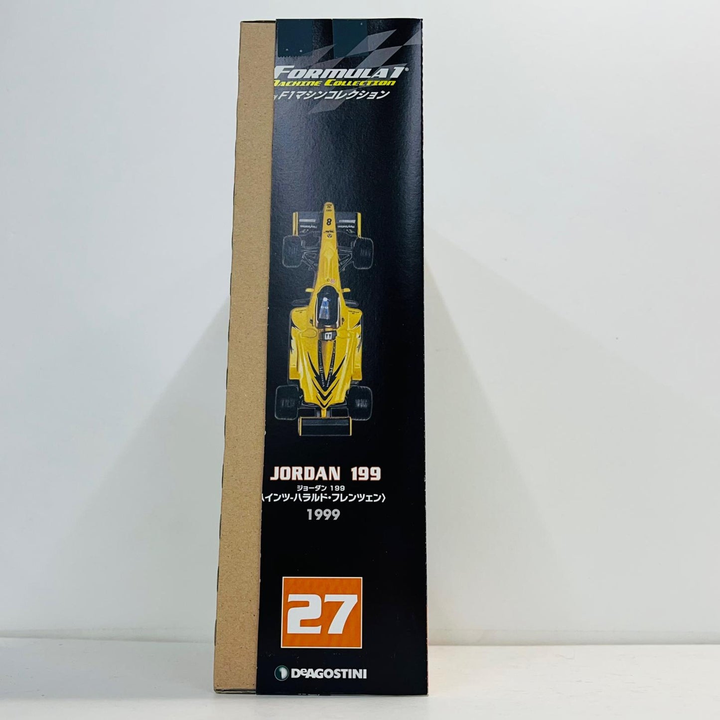 おもちゃ・玩具 [単品] 1/43 JORDAN 199 1999 #8(イエロー) 「F1マシンコレクション全国版 第27号」 同梱品 JORDAN 199 1999 #8(イエロー) 1/43スケール 第27号同梱品【加古川物流】