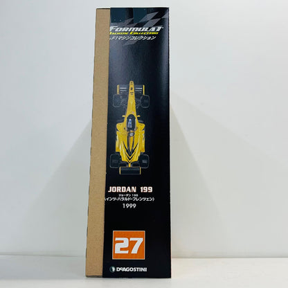 おもちゃ・玩具 [単品] 1/43 JORDAN 199 1999 #8(イエロー) 「F1マシンコレクション全国版 第27号」 同梱品 JORDAN 199 1999 #8(イエロー) 1/43スケール 第27号同梱品【加古川物流】