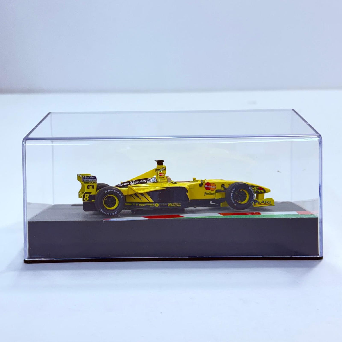 おもちゃ・玩具 [単品] 1/43 JORDAN 199 1999 #8(イエロー) 「F1マシンコレクション全国版 第27号」 同梱品 JORDAN 199 1999 #8(イエロー) 1/43スケール 第27号同梱品【加古川物流】