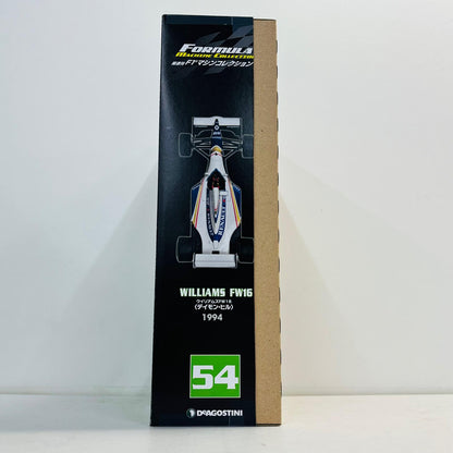 おもちゃ・玩具 [単品] 1/43 WILLIAMS FW16 1994 elf(ブルー×ホワイト) 「F1マシンコレクション全国版」 第54号同梱品 WILLIAMS FW16 1994 elf(ブルー×ホワイト) 1/43スケール 第54号同梱品【加古川物流】