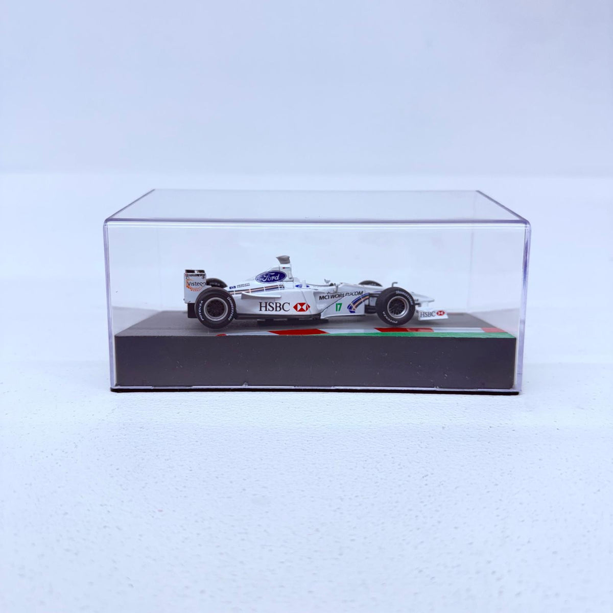 おもちゃ・玩具 [単品] 1/43 STEWART SF3 1999(ホワイト×ブルー) 「F1マシンコレクション全国版 第55号」 同梱品 STEWART SF3 1999(ホワイト×ブルー) 1/43スケール 第55号同梱品【加古川物流】