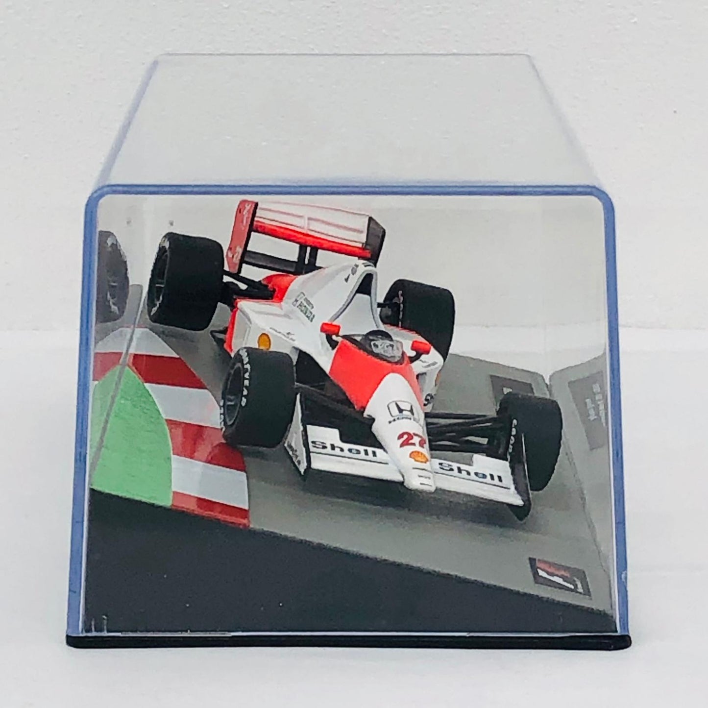 おもちゃ・玩具 [単品] 1/43 マクラーレン MP4/5B 1990 Shell #27(ホワイト×レッド) 「F1マシンコレクション全国版」 第25号同梱品 マクラーレン MP4/5B 1990 Shell #27(ホワイト×レッド) 1/43スケール 第25号同梱品【加古川物流】