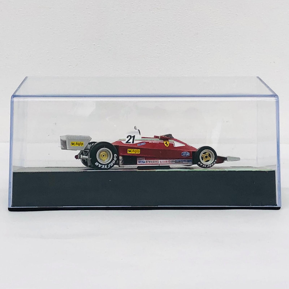 おもちゃ・玩具 [単品] 1/43 フェラーリ 312 T2 1977 Agip #21(レッド×ホワイト) 「F1マシンコレクション全国版」 第24号同梱品 フェラーリ 312 T2 1977 Agip #21(レッド×ホワイト) 1/43スケール 第24号同梱品【加古川物流】