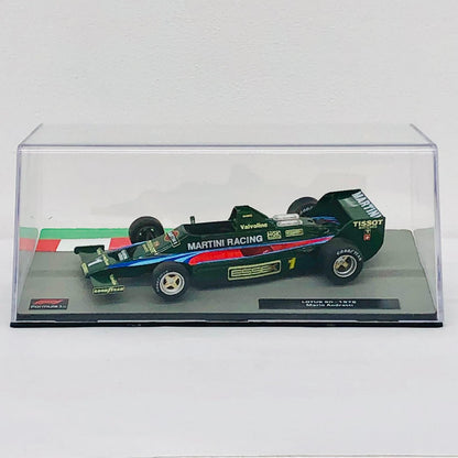 おもちゃ・玩具 [単品] 1/43 LOTUS 80 1979 Mario Andretti MARTINI RACING #1(グリーン×レッド×ブルー) 「F1マシンコレクション全国版」 第106号同梱品 LOTUS 80 1979 MARTINI RACING #1(グリーン×レッド×ブルー) 1/43スケール 第106号同梱品【加古川物流】