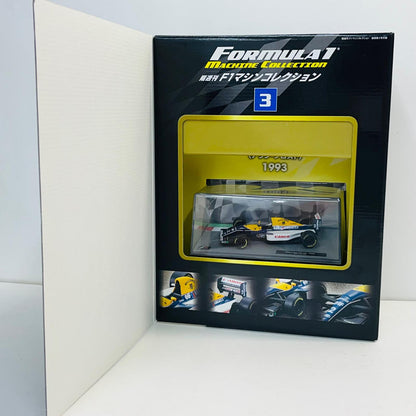 おもちゃ・玩具 [単品] 1/43 WILLIAMS FW15C-1993 Alain Prost elf #2(ネイビー×ホワイト×イエロー) 「F1マシンコレクション全国版」 第3号同梱品 WILLIAMS FW15C-1993 Alain Prost elf #2 1/43スケール 第3号同梱品【加古川物流】