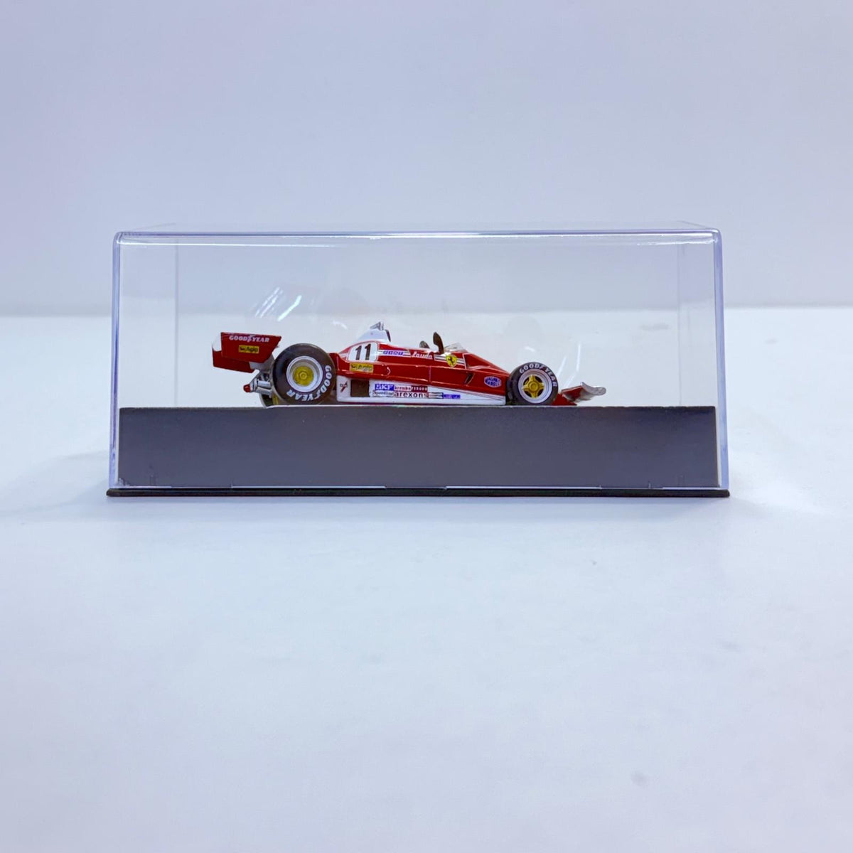 おもちゃ・玩具 [単品] 1/43 フェラーリ 312 T2 1977 Agip #11(レッド×シルバー) 「F1マシンコレクション全国版」 第6号同梱品 フェラーリ 312 T2 1977 Agip #11 1/43スケール 第6号同梱品【加古川物流】