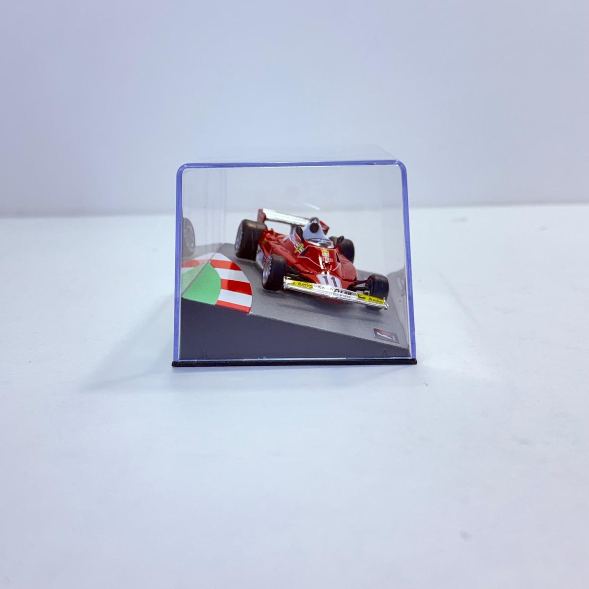 おもちゃ・玩具 [単品] 1/43 フェラーリ 312 T2 1977 Agip #11(レッド×シルバー) 「F1マシンコレクション全国版」 第6号同梱品 フェラーリ 312 T2 1977 Agip #11 1/43スケール 第6号同梱品【加古川物流】