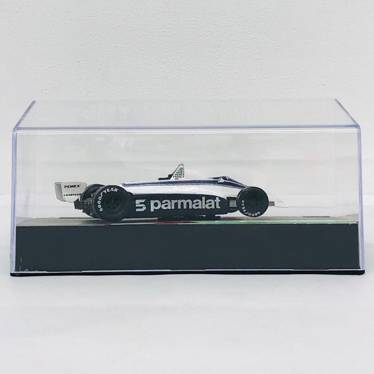 おもちゃ・玩具 [単品] 1/43 BRABHAM BT49 1981 parmalat #5(ホワイト×ネイビー) 「F1マシンコレクション全国版 第50号」 同梱品 BRABHAM BT49 1981 parmalat #5 1/43スケール 第50号同梱品【加古川物流】