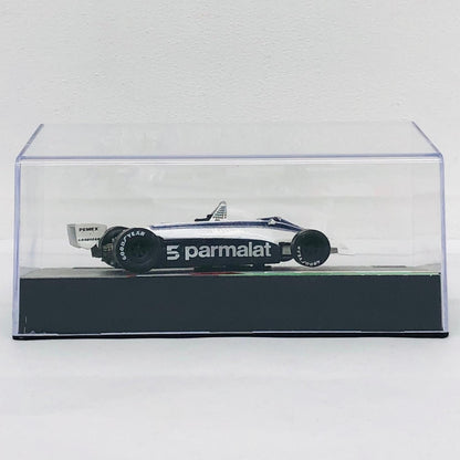 おもちゃ・玩具 [単品] 1/43 BRABHAM BT49 1981 parmalat #5(ホワイト×ネイビー) 「F1マシンコレクション全国版 第50号」 同梱品 BRABHAM BT49 1981 parmalat #5 1/43スケール 第50号同梱品【加古川物流】
