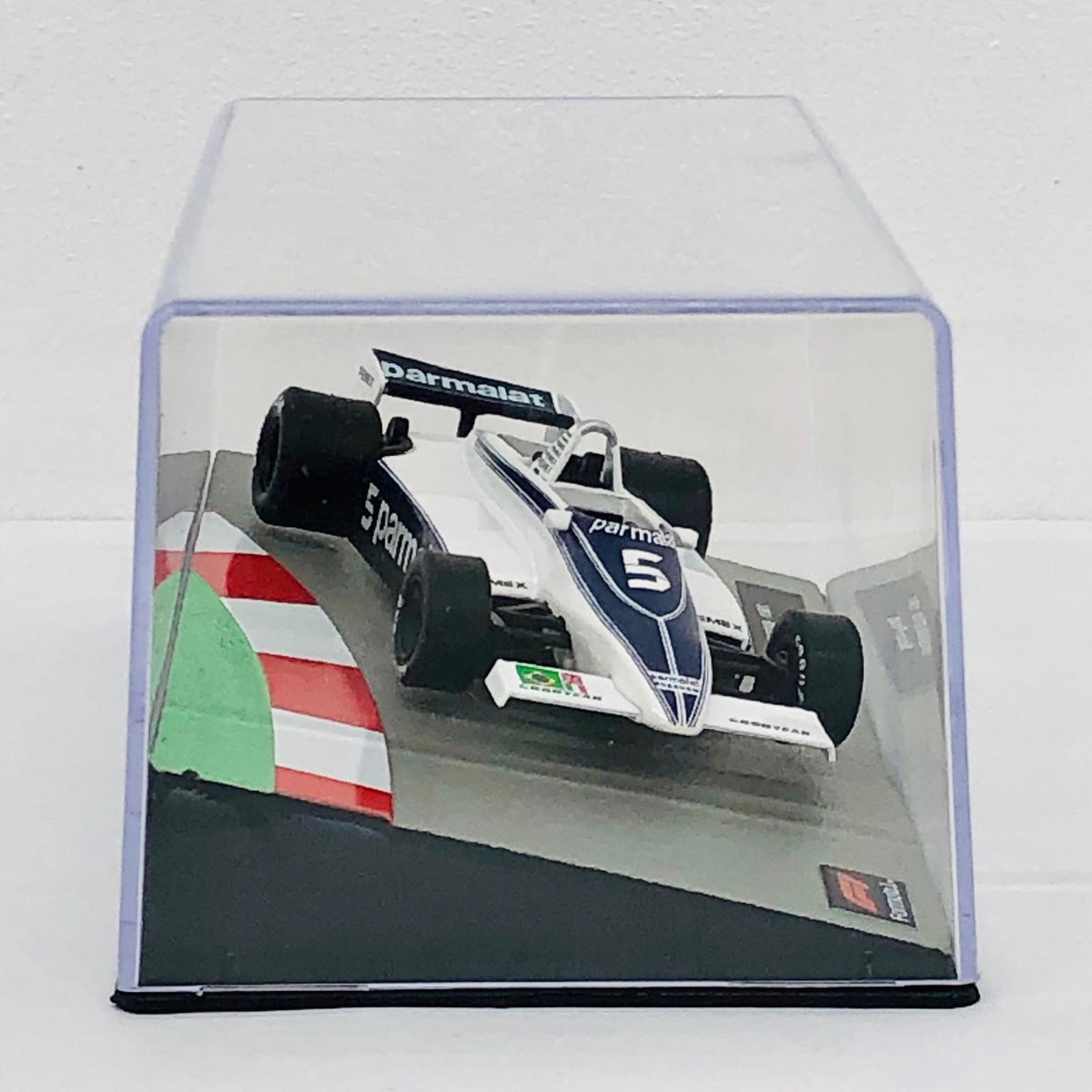 おもちゃ・玩具 [単品] 1/43 BRABHAM BT49 1981 parmalat #5(ホワイト×ネイビー) 「F1マシンコレクション全国版 第50号」 同梱品 BRABHAM BT49 1981 parmalat #5 1/43スケール 第50号同梱品【加古川物流】
