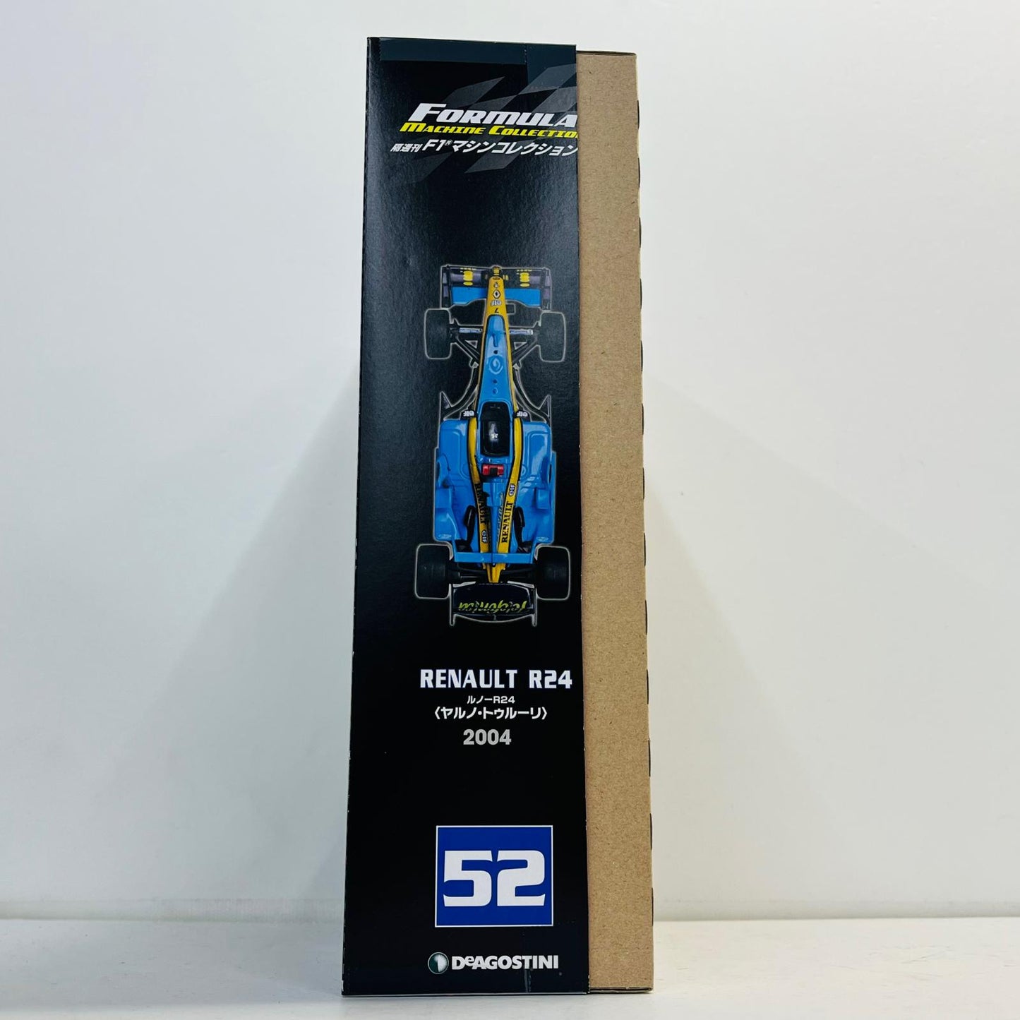 おもちゃ・玩具 [単品] 1/43 RENAULT R24 2004 elf #7(ライトブルー×イエロー×ブラック) 「F1マシンコレクション全国版」 第52号同梱品 RENAULT R24 2004 elf #7 1/43スケール 第52号同梱品【加古川物流】