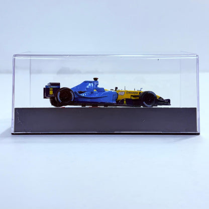 おもちゃ・玩具 [単品] 1/43 RENAULT R24 2004 elf #7(ライトブルー×イエロー×ブラック) 「F1マシンコレクション全国版」 第52号同梱品 RENAULT R24 2004 elf #7 1/43スケール 第52号同梱品【加古川物流】