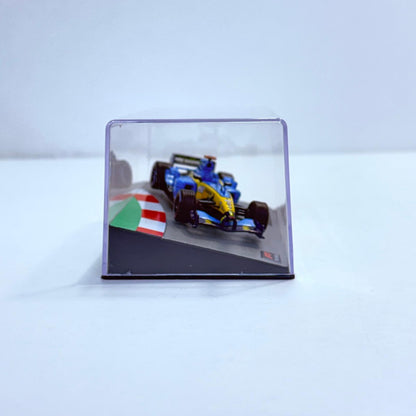 おもちゃ・玩具 [単品] 1/43 RENAULT R24 2004 elf #7(ライトブルー×イエロー×ブラック) 「F1マシンコレクション全国版」 第52号同梱品 RENAULT R24 2004 elf #7 1/43スケール 第52号同梱品【加古川物流】