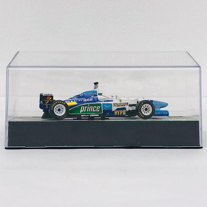 おもちゃ・玩具 [単品] 1/43 BENETTON B196 1996 elf #3(ホワイト×ブルー×グリーン) 「F1マシンコレクション全国版 第93号」 同梱品 BENETTON B196 1996 elf #3 1/43スケール 第93号同梱品【加古川物流】
