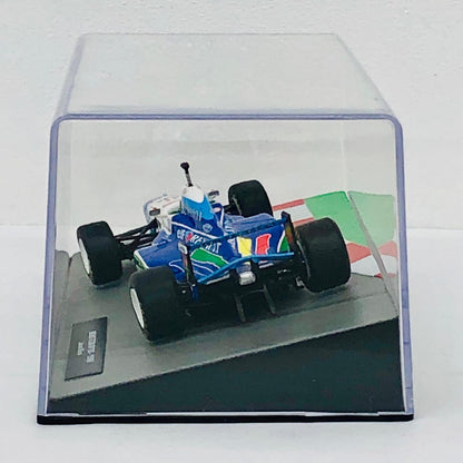 おもちゃ・玩具 [単品] 1/43 BENETTON B196 1996 elf #3(ホワイト×ブルー×グリーン) 「F1マシンコレクション全国版 第93号」 同梱品 BENETTON B196 1996 elf #3 1/43スケール 第93号同梱品【加古川物流】
